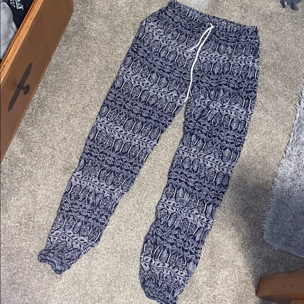Aztec jogger pants
